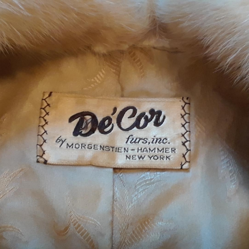 Vintage white mink jacket - Picture 3 of 3